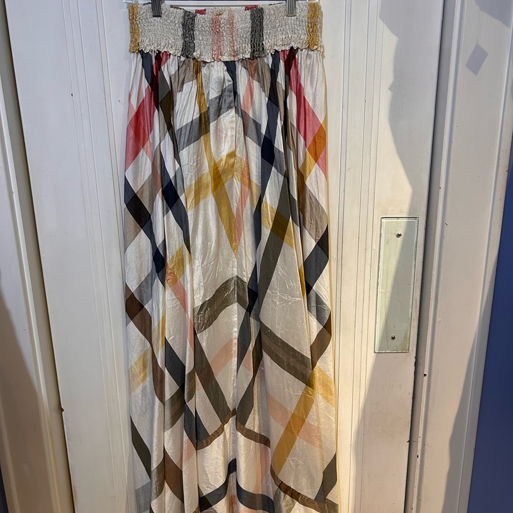 Claypso St Barth taffeta long skirt
